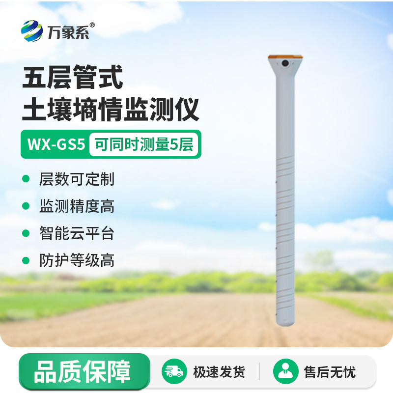 五層管式土壤墑情監測儀：這套設備憑什么能看透地下五層玄機？