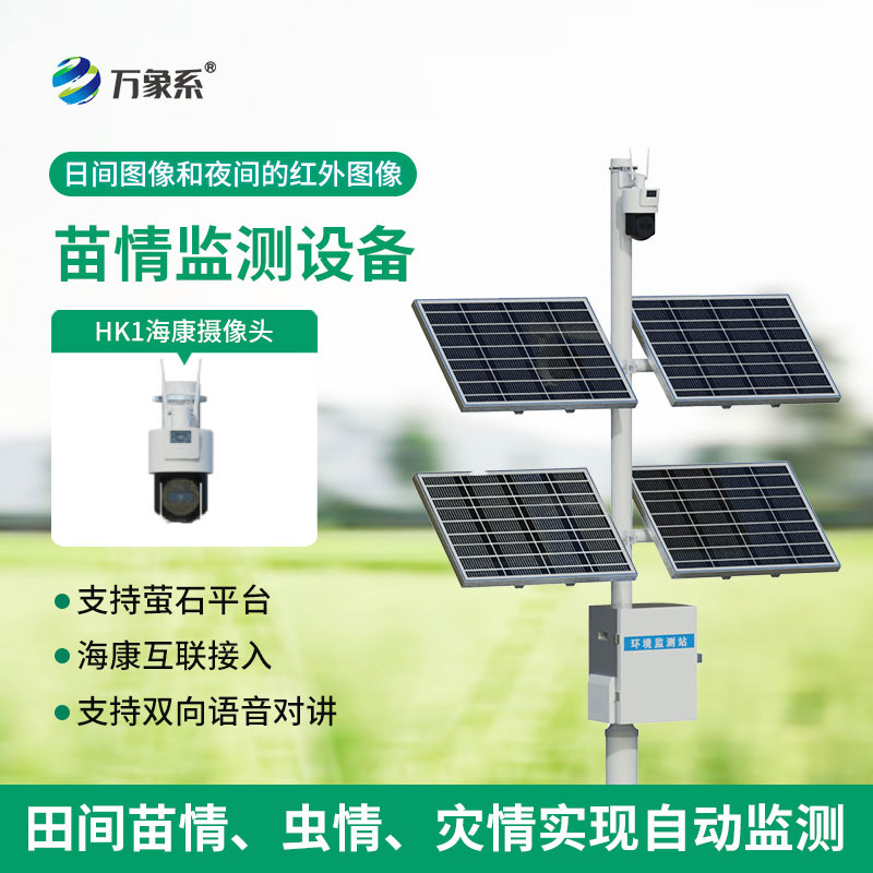 可視化監測苗情，智能化苗情監測站從源頭守住農田豐產(chǎn)底氣